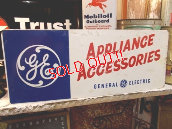 画像1: dp-130212-01 General Electric / Appliance Accessories metal sign