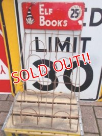 dp-120417-02 McNally ELF BOOKS / Vintage Metal Rack