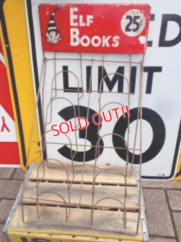 画像1: dp-120417-02 McNally ELF BOOKS / Vintage Metal Rack