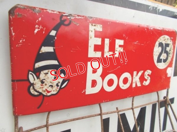 画像3: dp-120417-02 McNally ELF BOOKS / Vintage Metal Rack