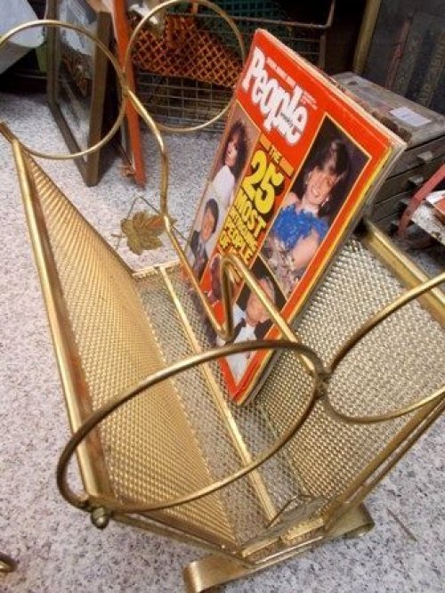 他の写真3: dp-130107-10 Vintage Magazine Rack