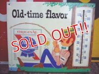 dp-120217-12 Pabst Blue Ribbon Beer / Thermometer Sign