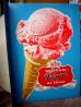 画像1: dp-110105-01 CREME GLACEE Regal ICE CREAM / 50s Metal sign (1)