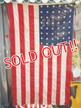 dp-120802-01 Vintage U.S.A Flag (Flag of the United States)