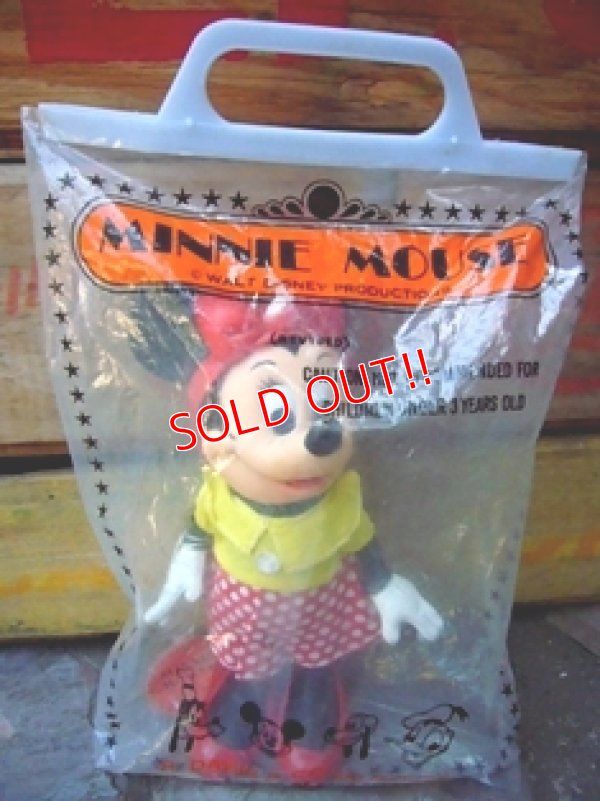 画像1: ct-110928-18 Minnie Mouse / R.DAKIN 70's figure w/bag