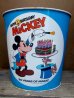 画像2: ct-130511-31 Mickey Mouse / 50 yeas of Magic Tin Trash Box (2)