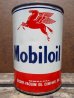 画像1: dp-130508-07 Mobiloil / Vintage Motor Oil Can (1)