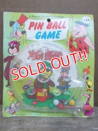 ct-130511-32 Yogi Bear / 60's-70's Pin Ball Game
