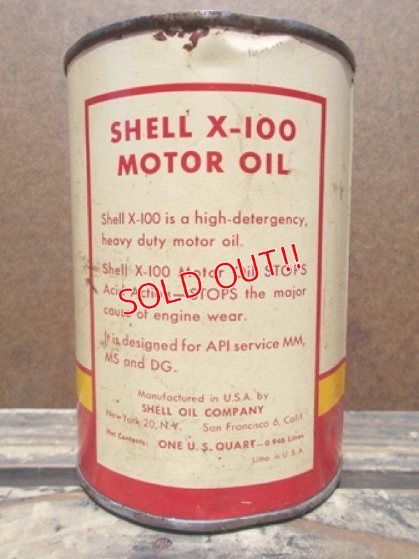 画像3: dp-130508-05 Shell / Vintage Motor Oil Can