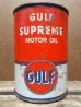 画像1: dp-130508-06 Gulf / Vintage Motor Oil Can (1)
