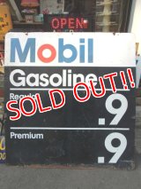 ct-130312-06 Mobil / 1971 Gas Station Metal Sign