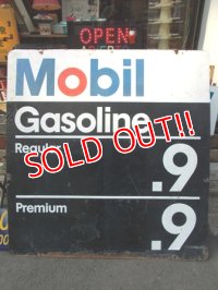 ct-130312-06 Mobil / 1971 Gas Station Metal Sign