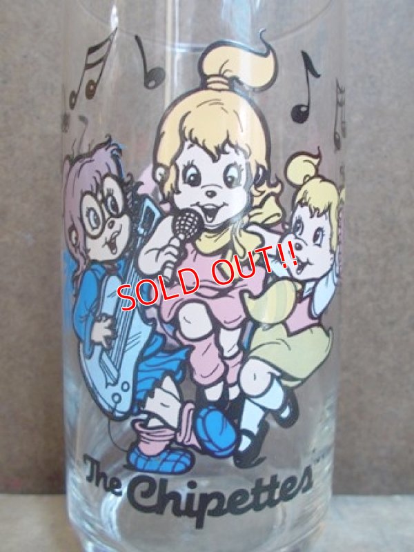 画像3: gs-130511-06 Alvin & the Chipmunks / The Chipettes 80's glass