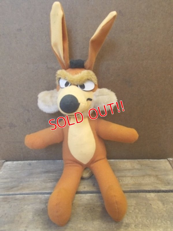 画像1: ct-130513-03 Wile E Coyote / 70's Plush doll