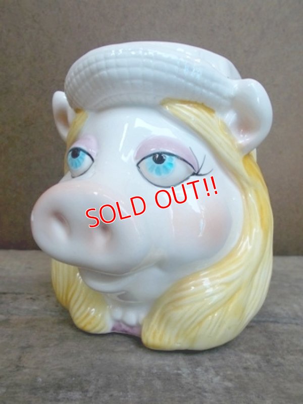 画像1: ct-130511-09 Miss Piggy / 80's Ceramic mug