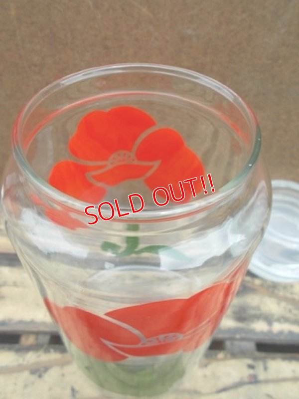 画像5: kt-130509-06 Anchor Hocking / 70's Poppy Glass Jar