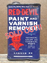 dp-120510-03 Red Devil / Vintage Paint & Varnish Remover can