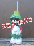 ct-130512-09 Marvin the Martian / 90's Six Flags Plastic Bottle
