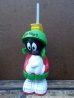 画像1: ct-130512-09 Marvin the Martian / 90's Six Flags Plastic Bottle (1)