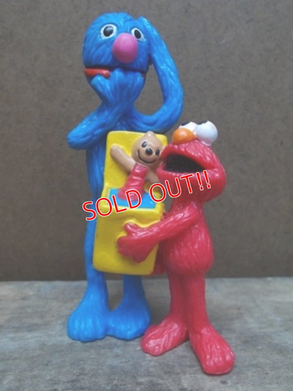 画像1: ct-130607-12 Grover & Elmo / Applause 90's PVC