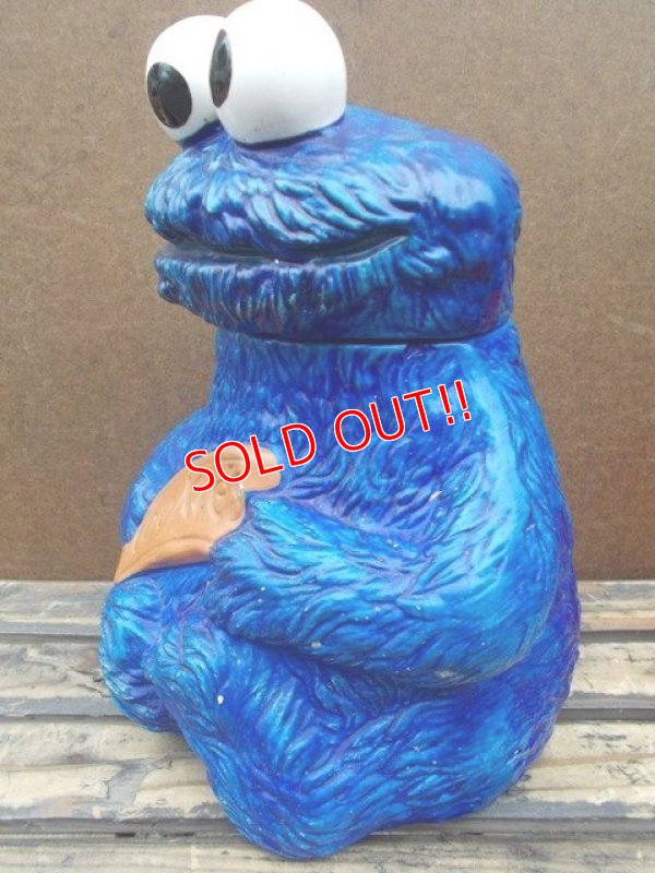 画像2: ct-130607-03 Cookie Monster / 70's Ceramic Cookie Jar