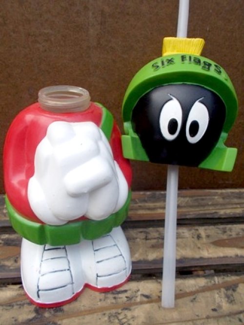 他の写真2: ct-130512-09 Marvin the Martian / 90's Six Flags Plastic Bottle