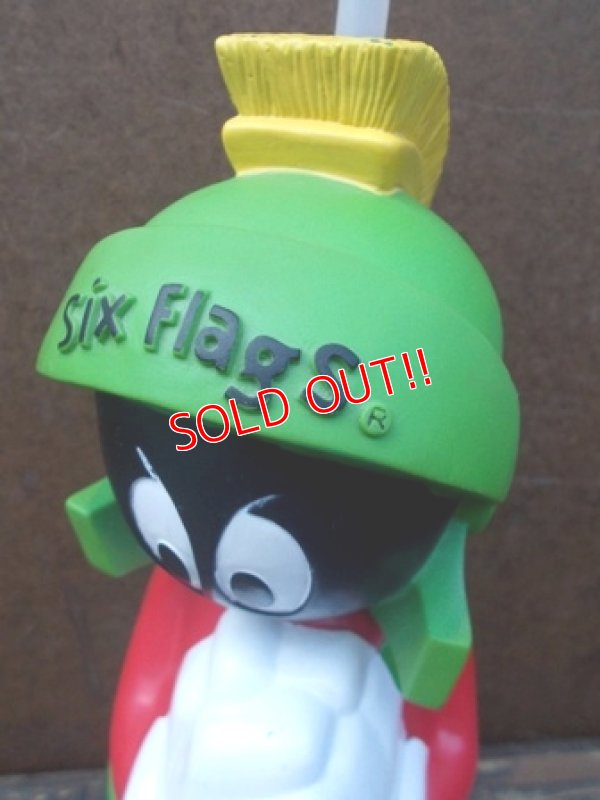 画像3: ct-130512-09 Marvin the Martian / 90's Six Flags Plastic Bottle