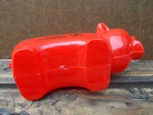 他の写真1: dp-130511-13 Advertising Piggy Bank Red