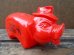 画像1: dp-130511-13 Advertising Piggy Bank Red (1)