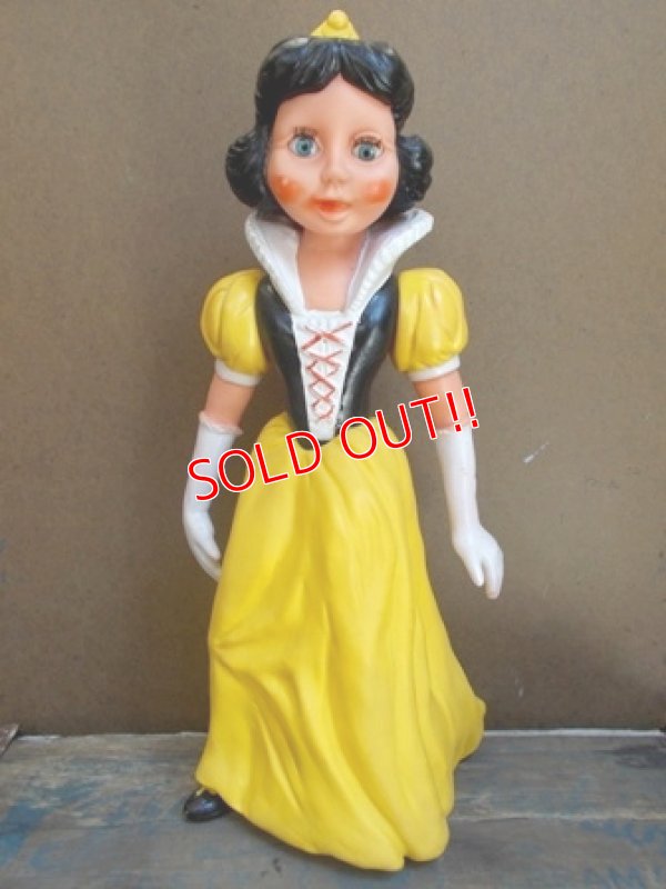 画像1: ct-130419-07 Snow White / Ledraplastic 60's Rubber doll