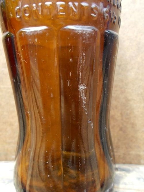 他の写真3: dp-130522-02 Coca Cola / 60's Amber Hobbleskirt bottle