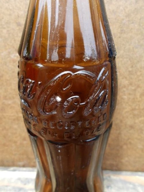 他の写真1: dp-130522-02 Coca Cola / 60's Amber Hobbleskirt bottle