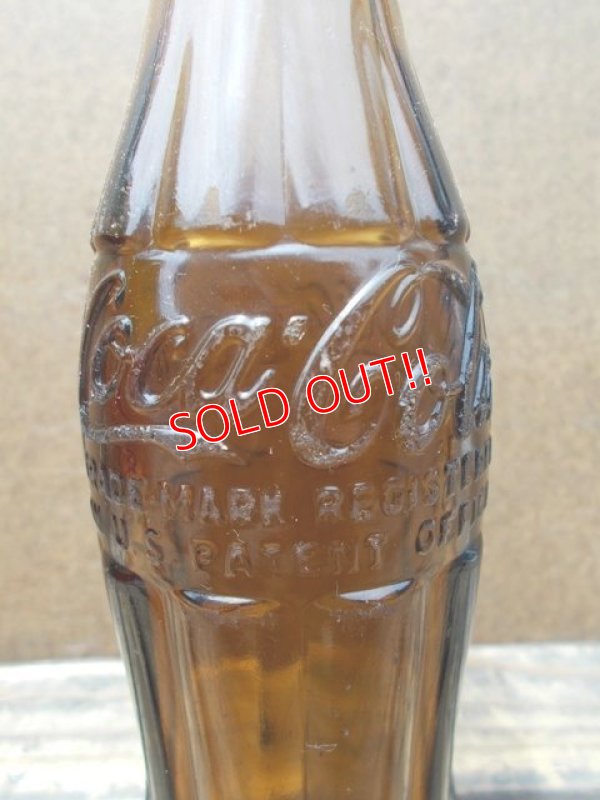 画像2: dp-130522-02 Coca Cola / 60's Amber Hobbleskirt bottle