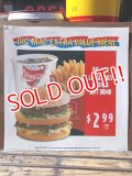 ad-130521-01 McDonald's / 90's Translite "Big Mac Extra Value Meal" 