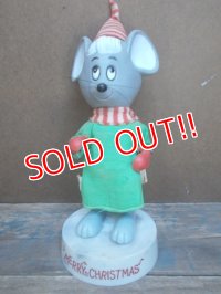 ct-130511-03 Goofy Grams / R.DAKIN 70's Merry Christmas Mouse