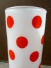 画像2: gs-130412-01 Anchor Hocking / Red Dots Tumbler (2)