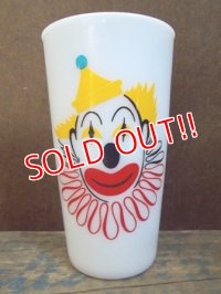 gs-130617-01 Hazel Atlas / 50's-70's Clown Tumbler