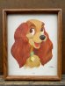 画像1: ct-130510-08 Lady and the Tramp / Lady 70's Wall Picture (1)