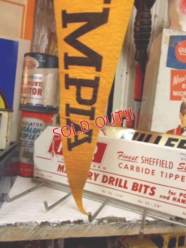 画像4: dp-130619-03 Vintage Pennant "Football Olympia" (Orange)