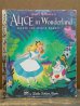 画像1: bk-130508-01 ALICE in Wanderland / 70's Little Golden Book (1)