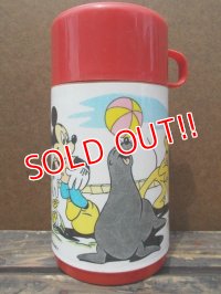 ct-110822-38 Mickey Mouse & Pluto / 90's Thermos