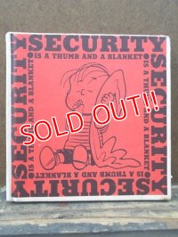 bk-130513-05 Security Is A Thumb And A Blanket 60's Book