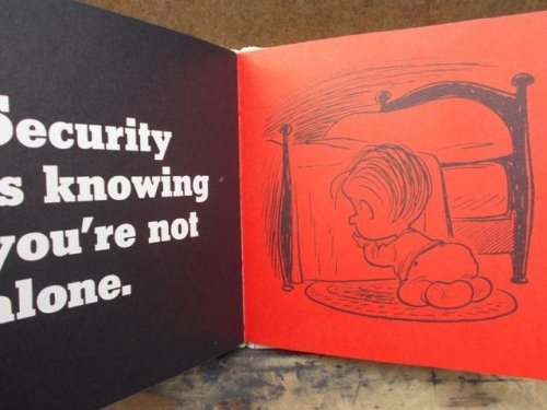 他の写真3: bk-130513-05 Security Is A Thumb And A Blanket 60's Book