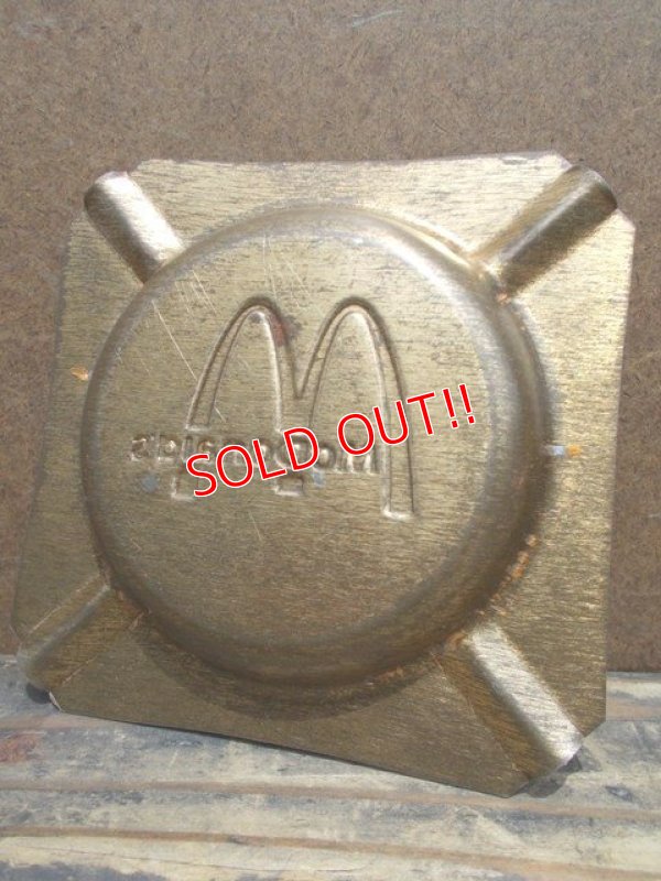画像4: dp-130625-02 McDonald's / Vintage Steel Ashtray