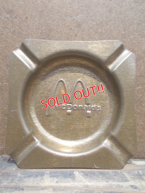 画像1: dp-130625-02 McDonald's / Vintage Steel Ashtray