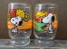 画像1: gs-120705-02 Peanuts / Anchor Hocking 70's mini Glass (1)