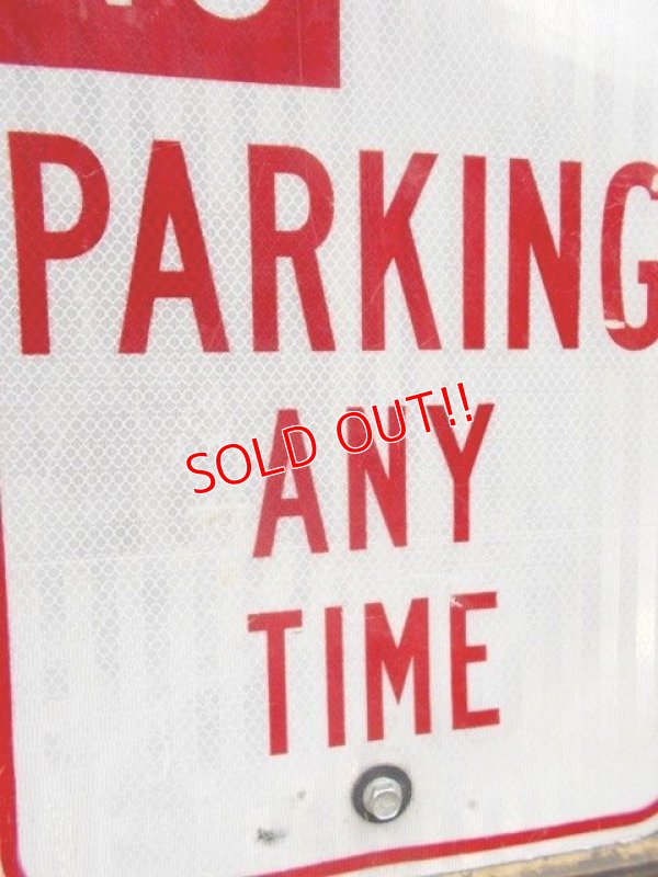 画像2: dp-130611-03 Road sign "No Parking Any Time"