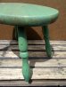 画像4: dp-130508-09 Vintage Wood Stool (4)