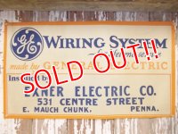 dp-121120-02 General Electric / 40's-50's Wiring System Advertising Poster 