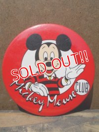 pb-100626-08 Mickey Mouse Club / 80's Pinback